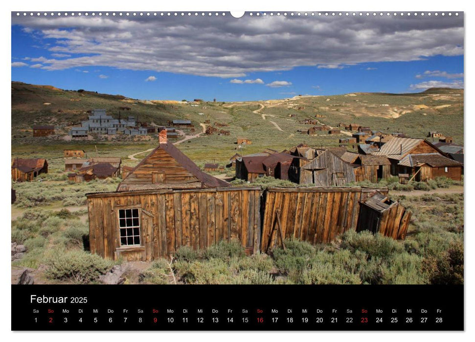 GHOST TOWNS (CALVENDO Premium Wandkalender 2025)