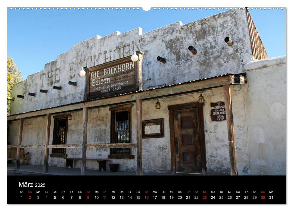 GHOST TOWNS (CALVENDO Premium Wandkalender 2025)