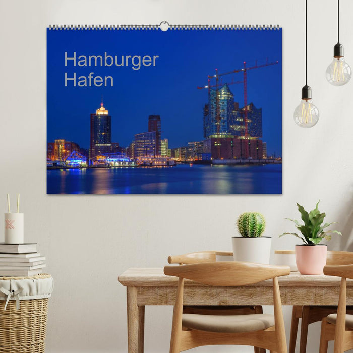 Hafen Hamburg (CALVENDO Wandkalender 2025)