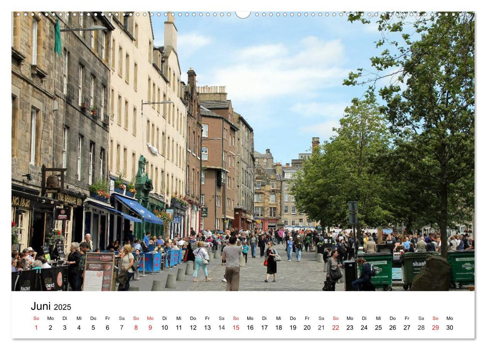 Schottlands Hauptstadt Edinburgh (CALVENDO Premium Wandkalender 2025)