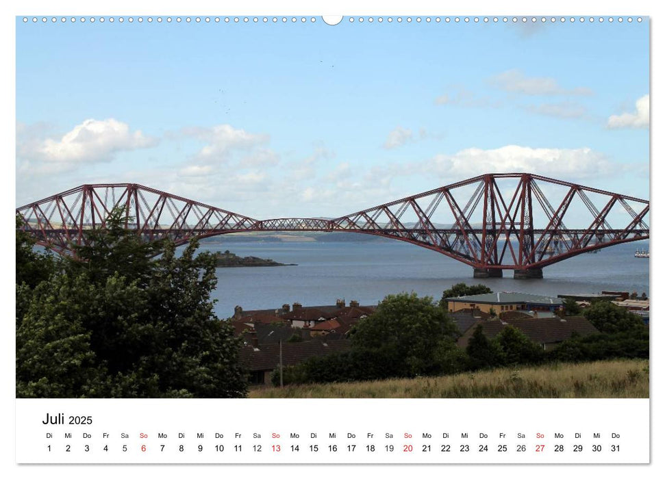 Schottlands Hauptstadt Edinburgh (CALVENDO Premium Wandkalender 2025)