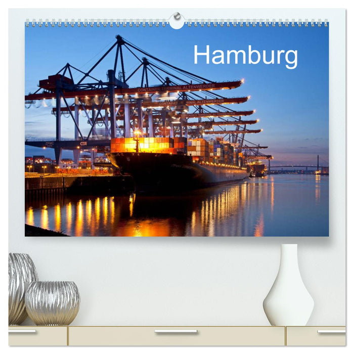 Hamburg (CALVENDO Premium Wandkalender 2025)