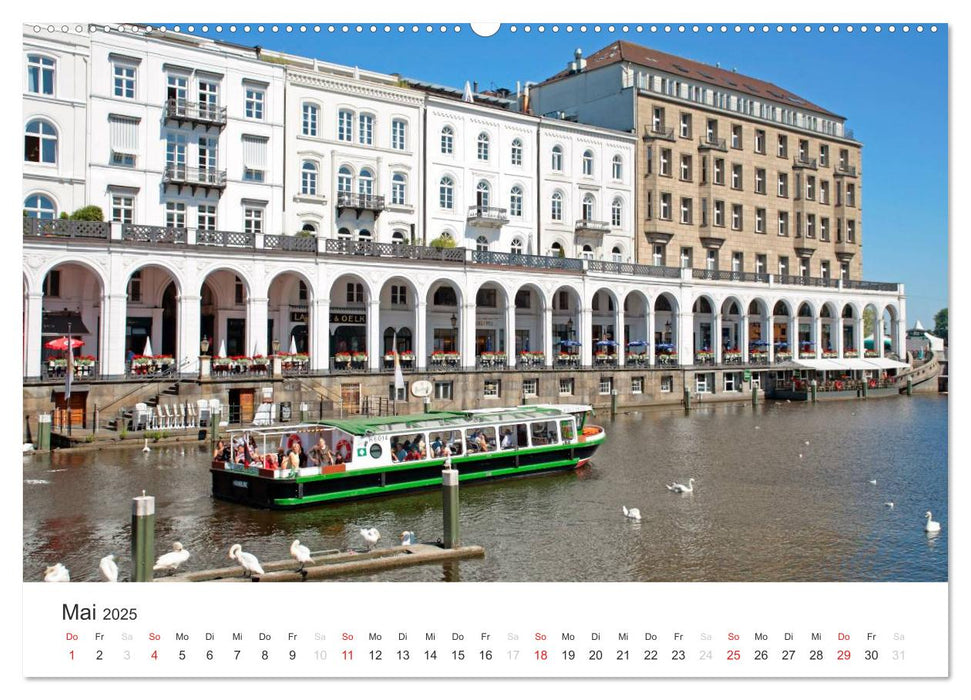 Hamburg (CALVENDO Premium Wandkalender 2025)