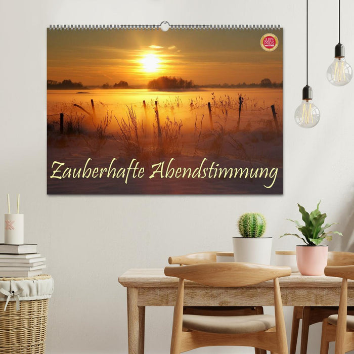 Zauberhafte Abendstimmung (CALVENDO Wandkalender 2025)