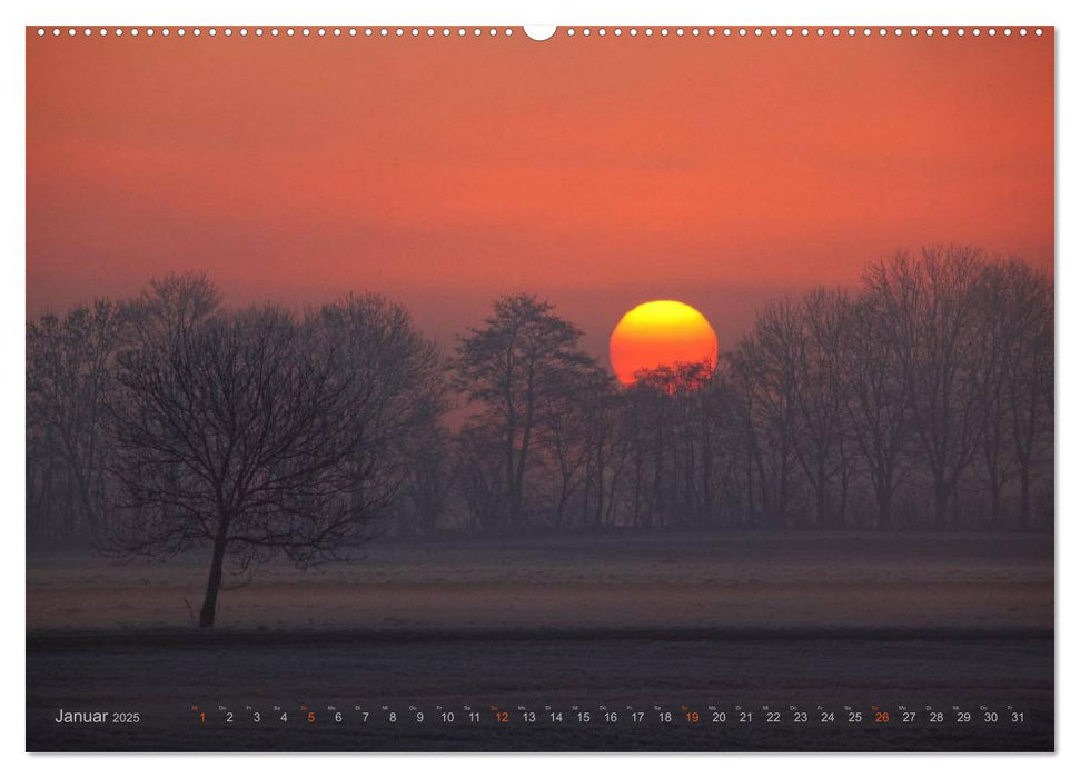 Zauberhafte Abendstimmung (CALVENDO Wandkalender 2025)