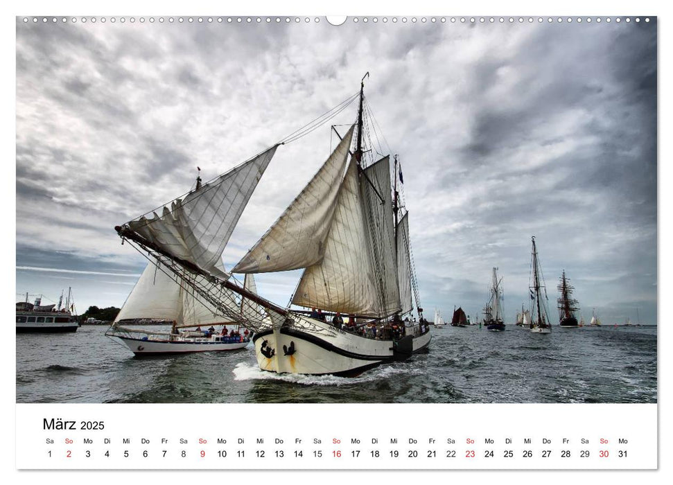 Sail away (CALVENDO Premium Wandkalender 2025)