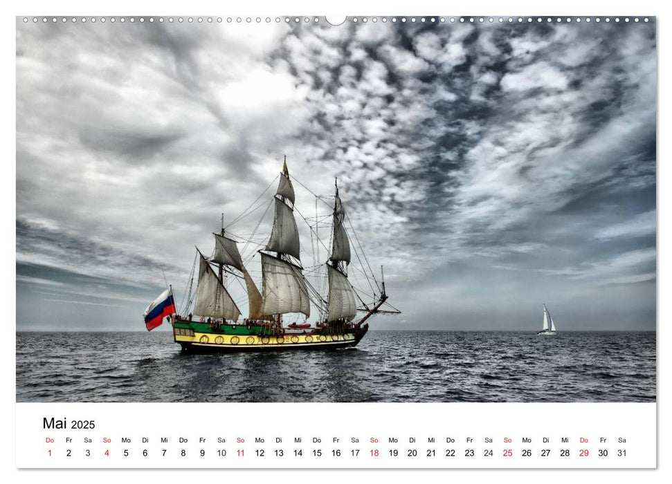 Sail away (CALVENDO Premium Wandkalender 2025)