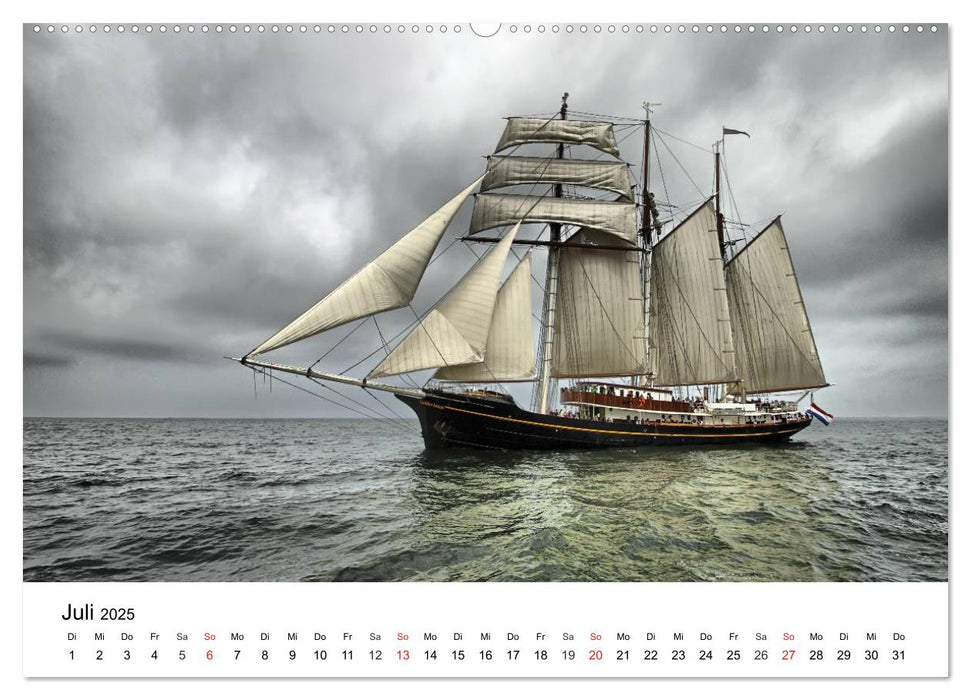 Sail away (CALVENDO Premium Wandkalender 2025)