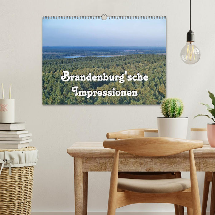 Brandenburg'sche Impressionen (CALVENDO Wandkalender 2025)