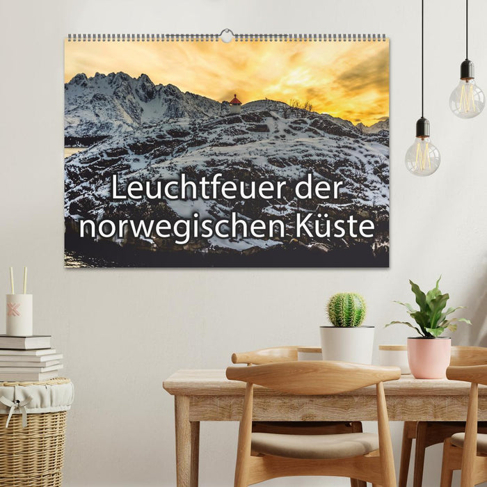 Leuchtfeuer der norwegischen Küste (CALVENDO Wandkalender 2025)