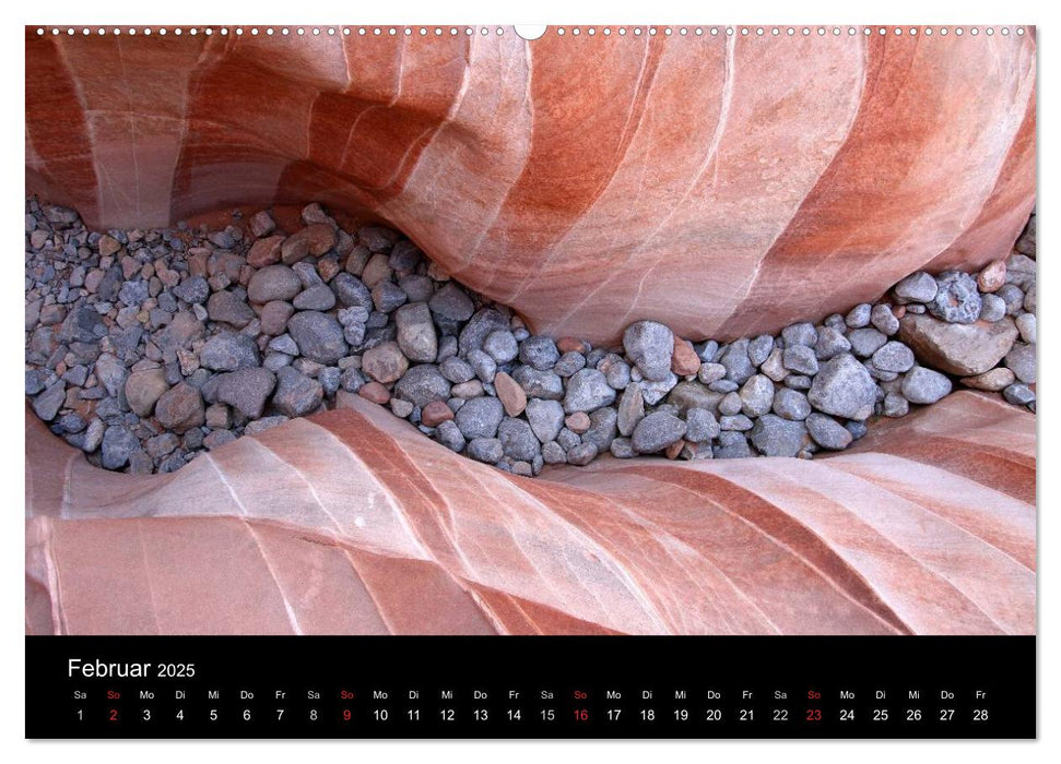 Sand und Stein 2025 (CALVENDO Premium Wandkalender 2025)