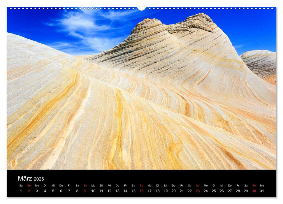 Sand und Stein 2025 (CALVENDO Premium Wandkalender 2025)