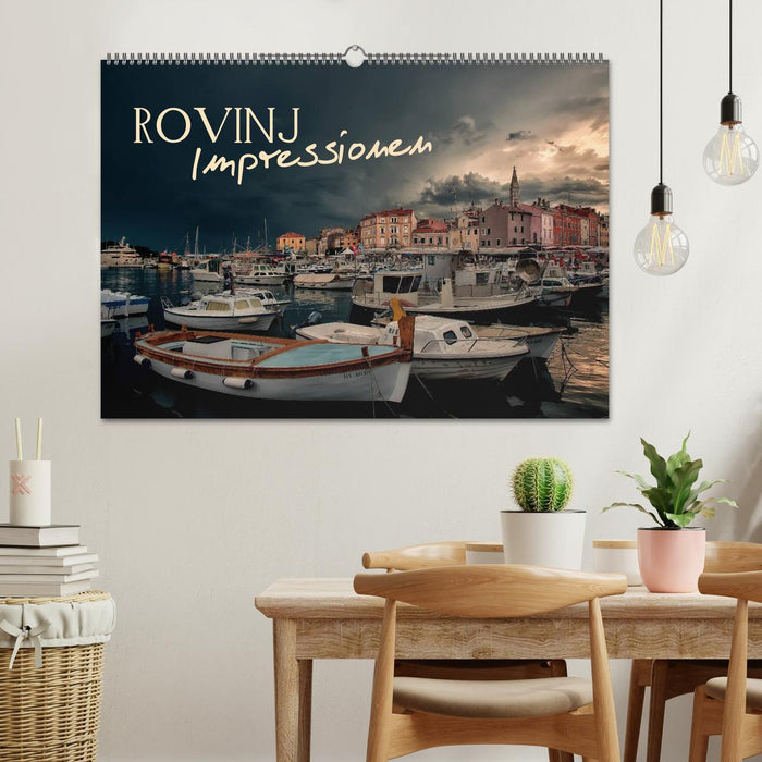 Rovinj Impressionen (CALVENDO Wandkalender 2025)