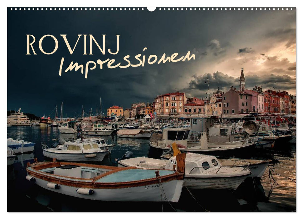 Rovinj Impressionen (CALVENDO Wandkalender 2025)