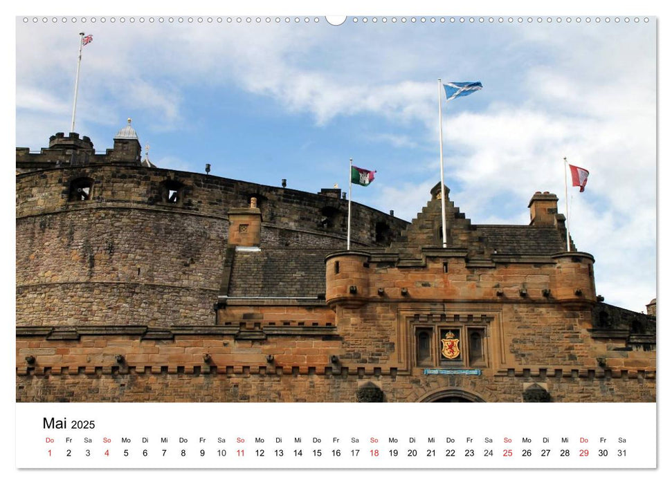 Schottlands Hauptstadt Edinburgh (CALVENDO Wandkalender 2025)