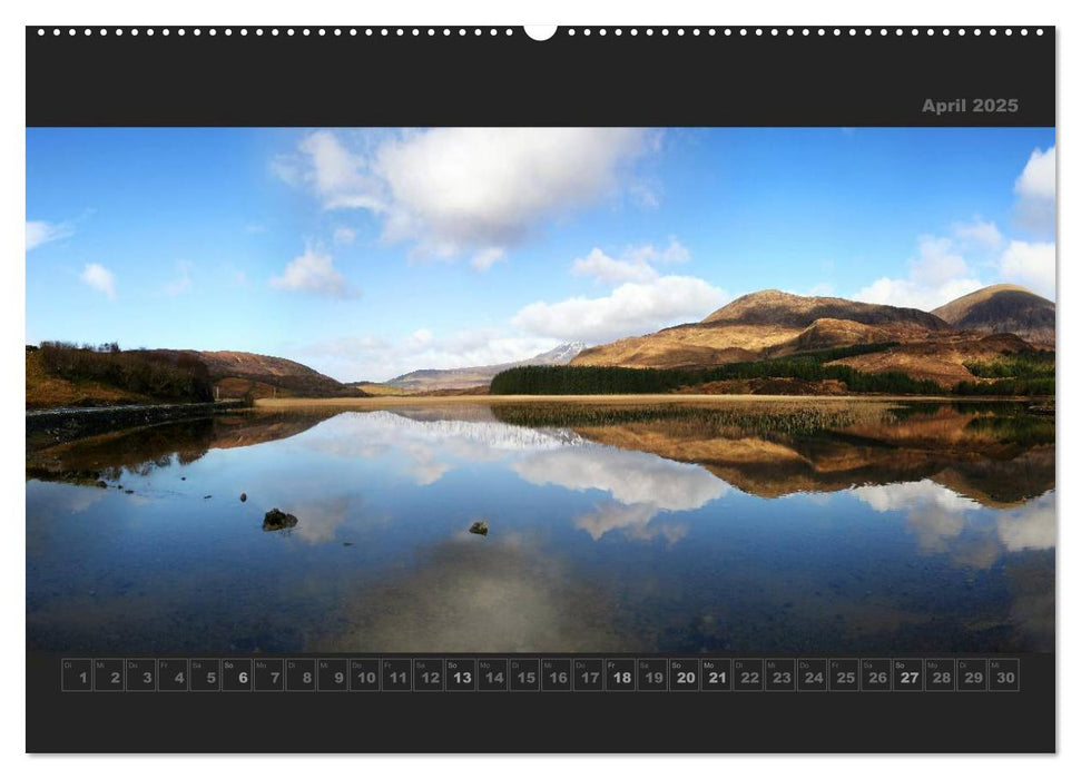 Schottische Panoramas (CALVENDO Premium Wandkalender 2025)