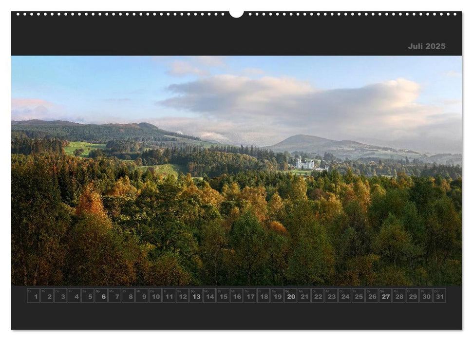 Schottische Panoramas (CALVENDO Premium Wandkalender 2025)