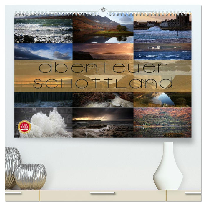 Abenteuer Schottland (CALVENDO Premium Wandkalender 2025)