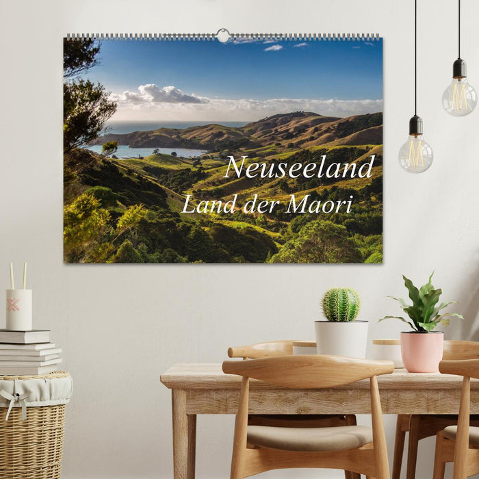 Neuseeland - Land der Maori (CALVENDO Wandkalender 2025)