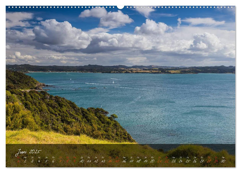 Neuseeland - Land der Maori (CALVENDO Wandkalender 2025)
