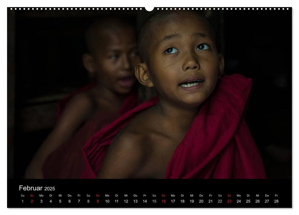 Myanmar - Eindrücke (CALVENDO Premium Wandkalender 2025)