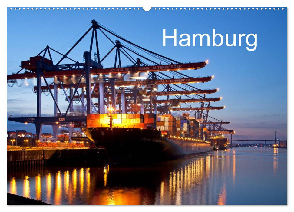 Hamburg (CALVENDO Wandkalender 2025)