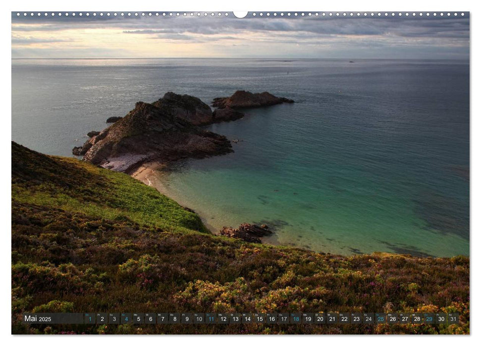 Farben der Bretagne (CALVENDO Premium Wandkalender 2025)