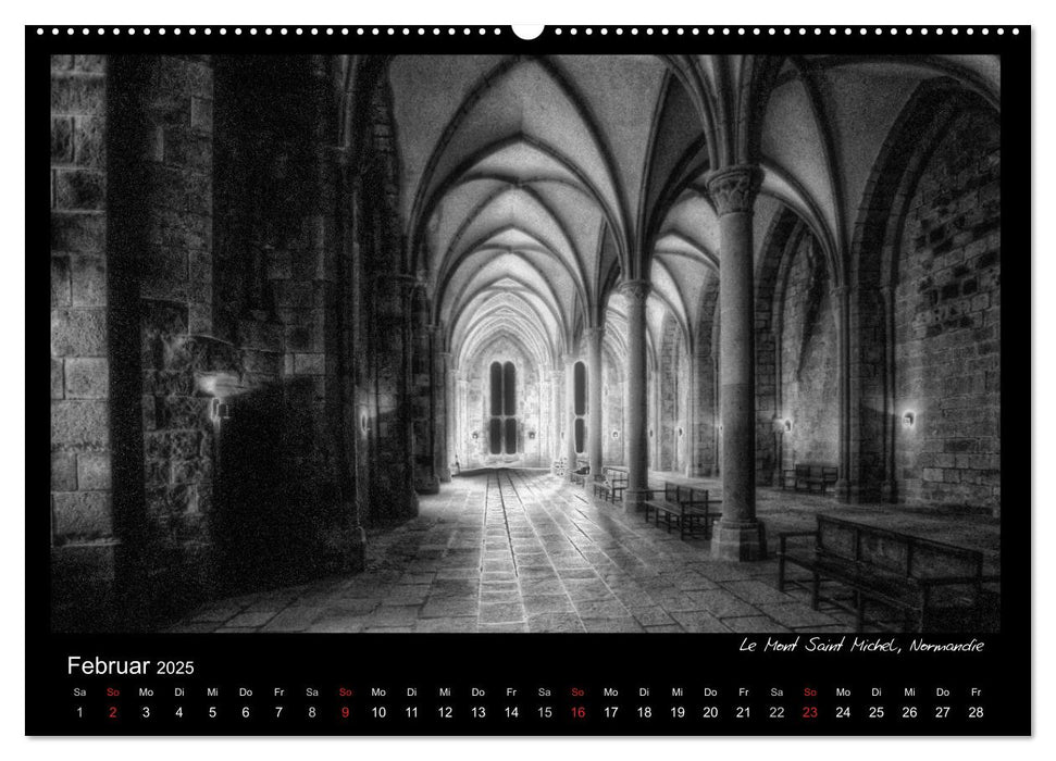 Mystische Orte 2025 (CALVENDO Premium Wandkalender 2025)