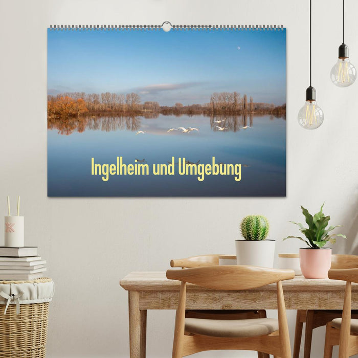 Ingelheim und Umgebung (CALVENDO Wandkalender 2025)