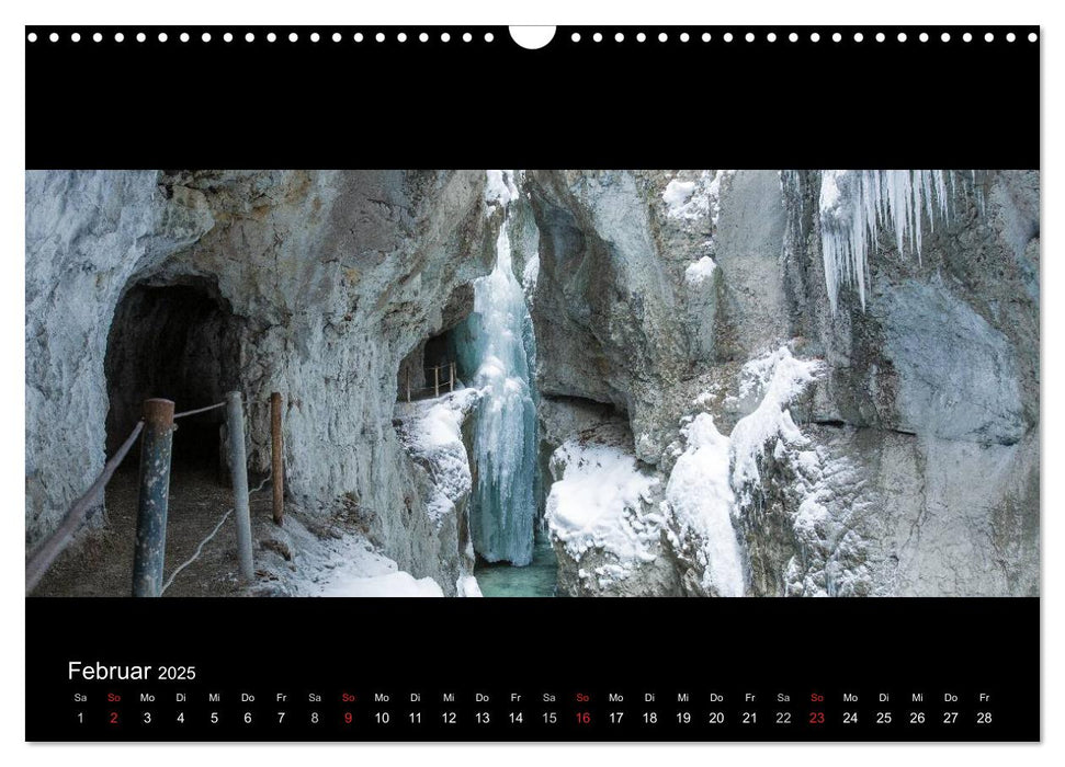 Alpenrand zwischen Isar und Lech (CALVENDO Wandkalender 2025)