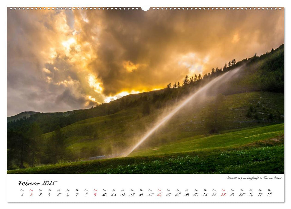 Rund um den Reschenpass (CALVENDO Wandkalender 2025)