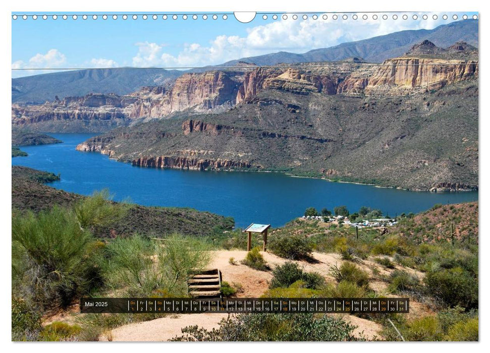 Apache Trail, Arizona, USA 2025 (CALVENDO Wandkalender 2025)