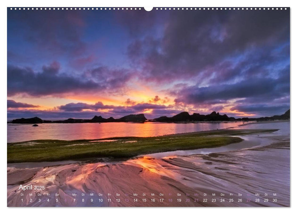 Land im Licht - Berge und Küsten in Oregon und Washington - von Jeremy Cram (CALVENDO Wandkalender 2025)