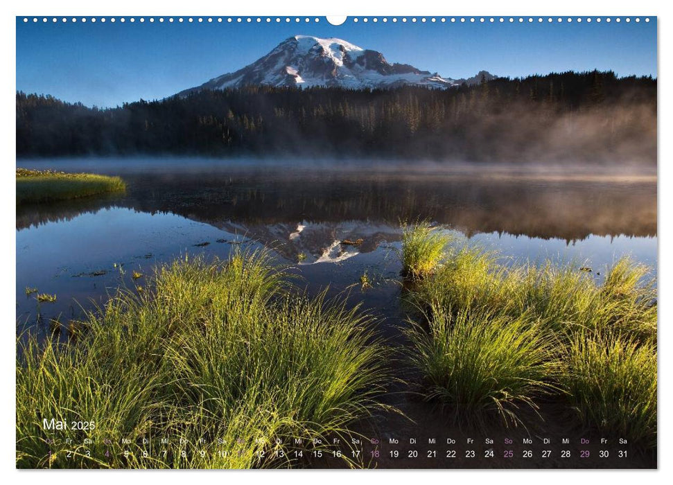 Land im Licht - Berge und Küsten in Oregon und Washington - von Jeremy Cram (CALVENDO Wandkalender 2025)