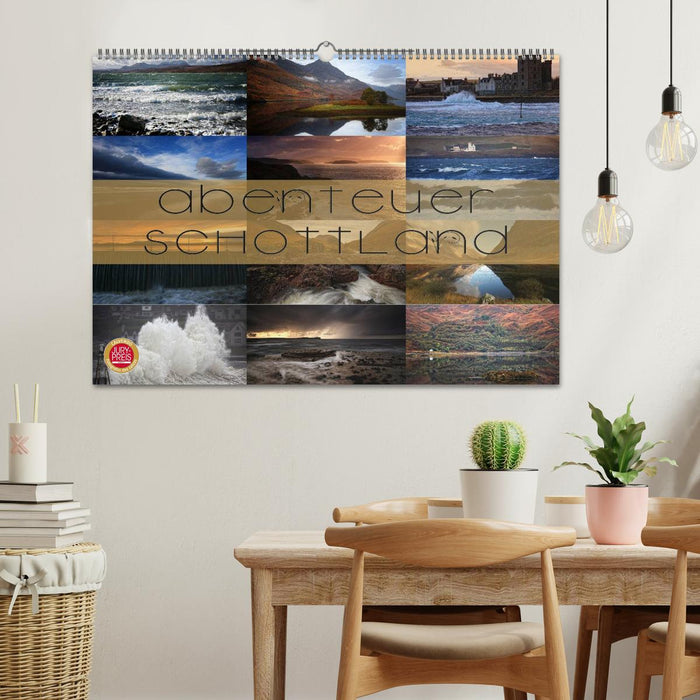 Abenteuer Schottland (CALVENDO Wandkalender 2025)