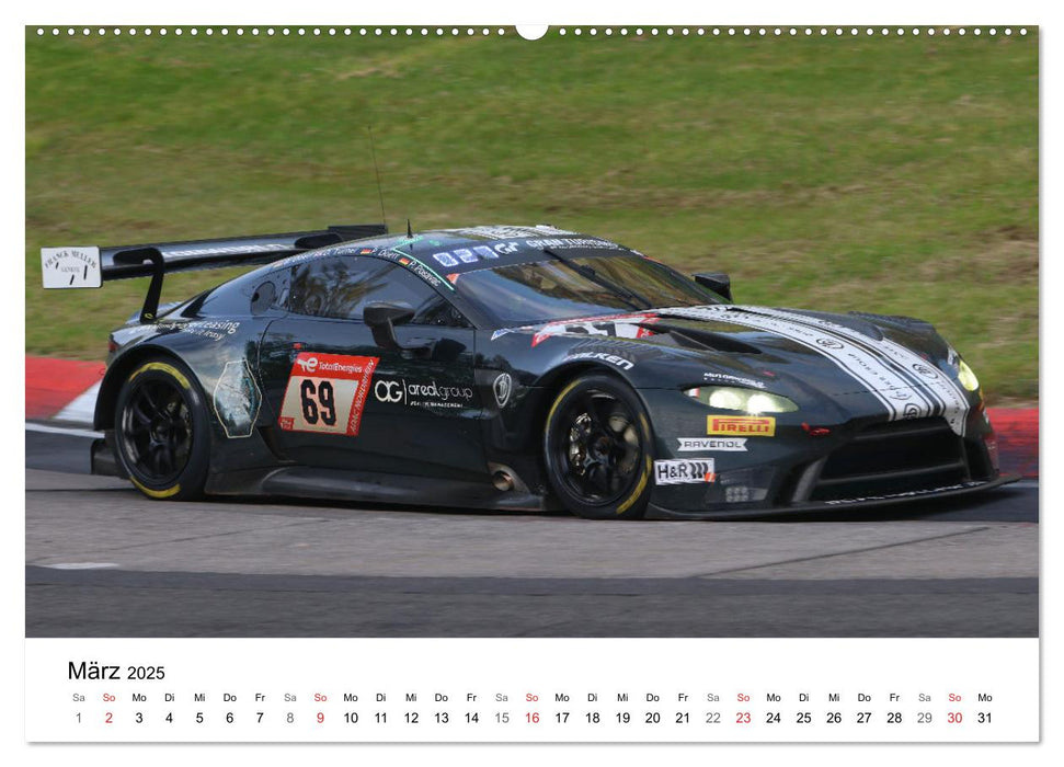 Aston Motorsport (CALVENDO Premium Wandkalender 2025)