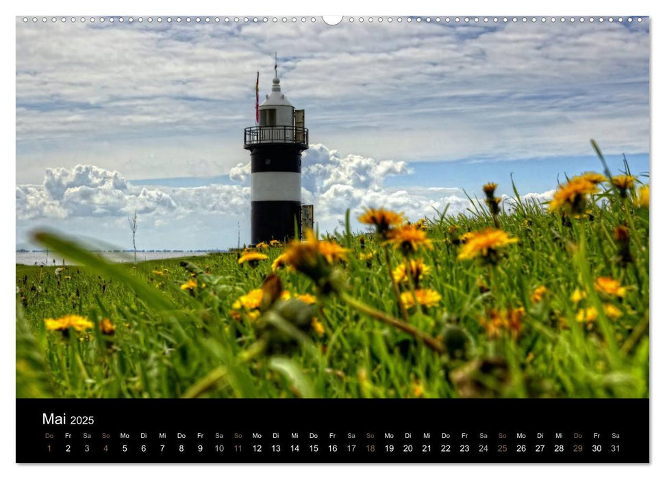 Leuchtturm "Kleiner Preuße" (CALVENDO Premium Wandkalender 2025)