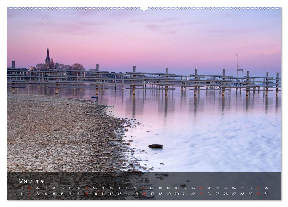 Stimmungsvoller Bodensee (CALVENDO Premium Wandkalender 2025)