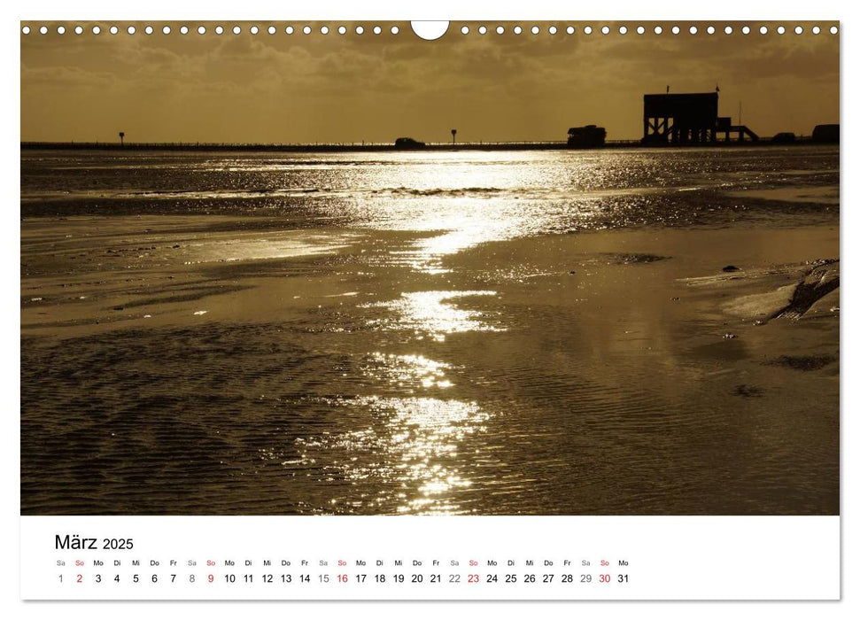 St. Peter Ording 2025 (CALVENDO Wandkalender 2025)