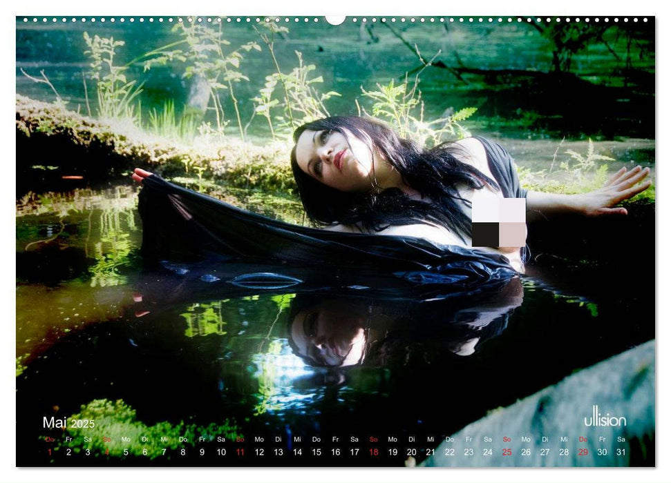 OPHELIA, sinnlich - mystisch - sehnsuchtsvoll (CALVENDO Premium Wandkalender 2025)