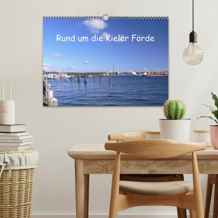 Rund um die Kieler Förde (CALVENDO Wandkalender 2025)