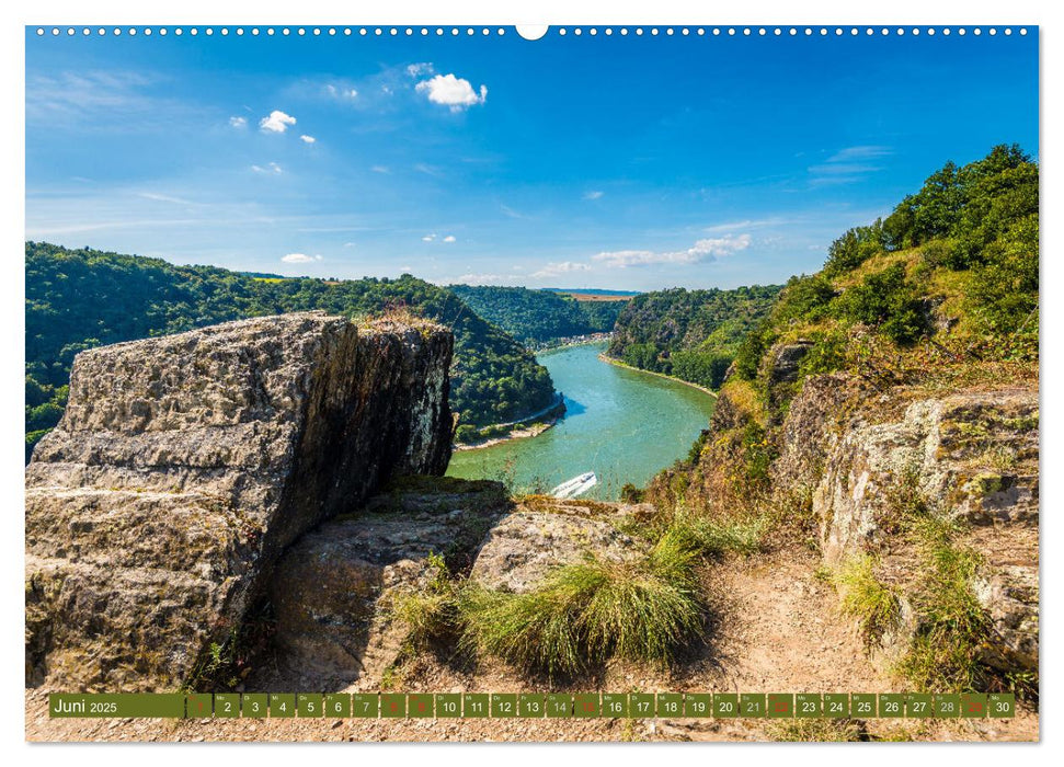 Kulturlandschaft Oberes Mittelrheintal I (CALVENDO Wandkalender 2025)