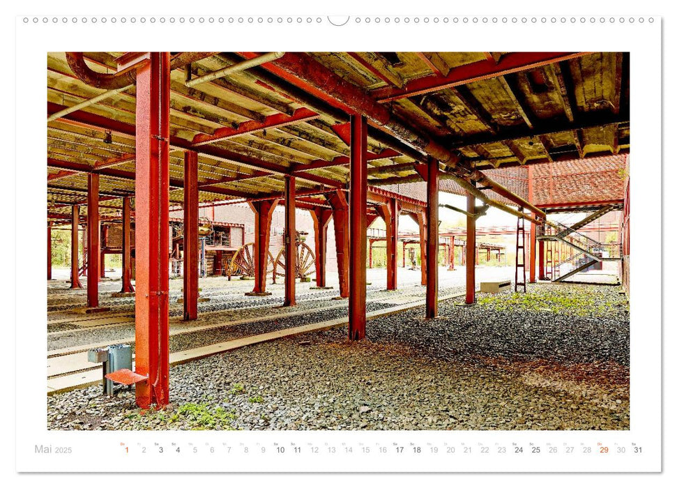 Zeche Zollverein. Weltkulturerbe. (CALVENDO Premium Wandkalender 2025)