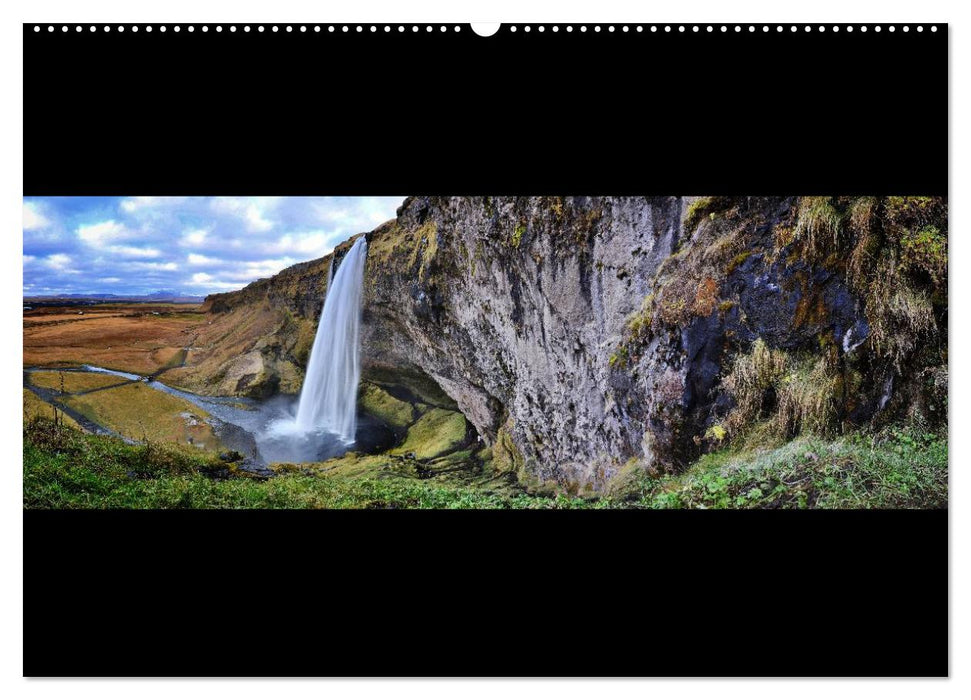 Island Landschaftspanoramen (CALVENDO Wandkalender 2025)