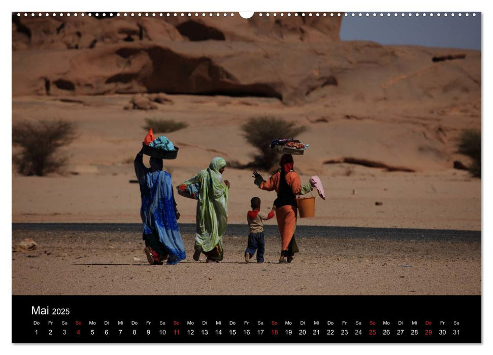 Die Sahara in Algerien / CH-Version (CALVENDO Premium Wandkalender 2025)