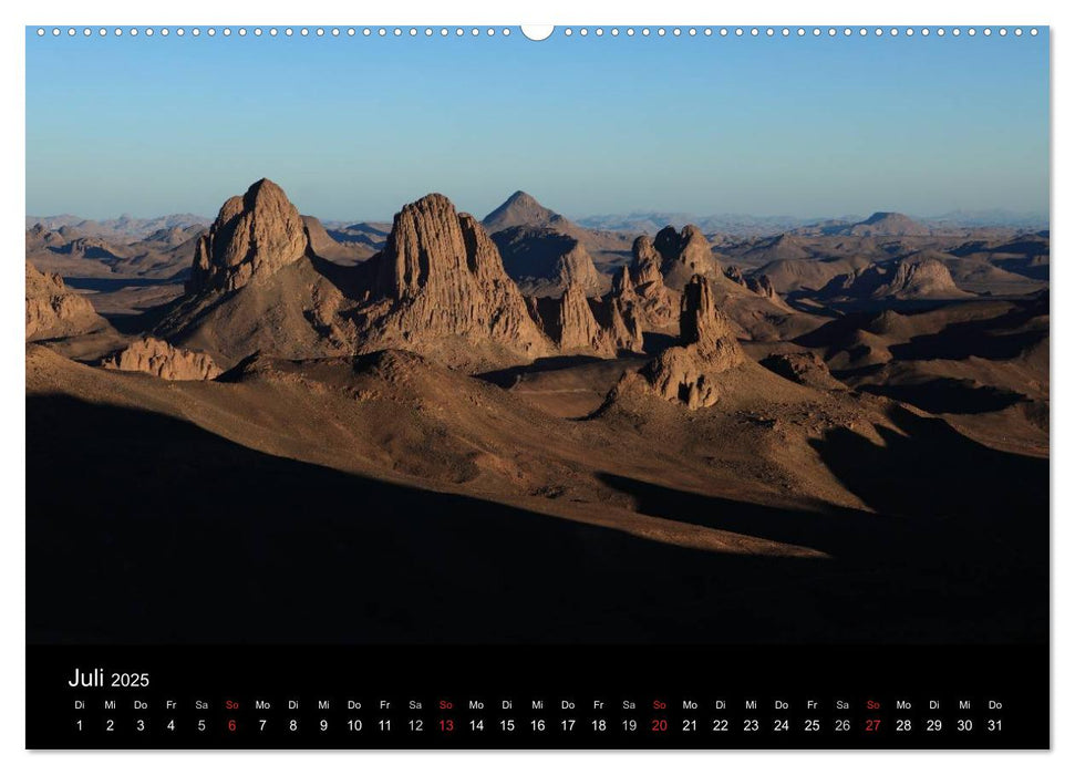 Die Sahara in Algerien / CH-Version (CALVENDO Premium Wandkalender 2025)