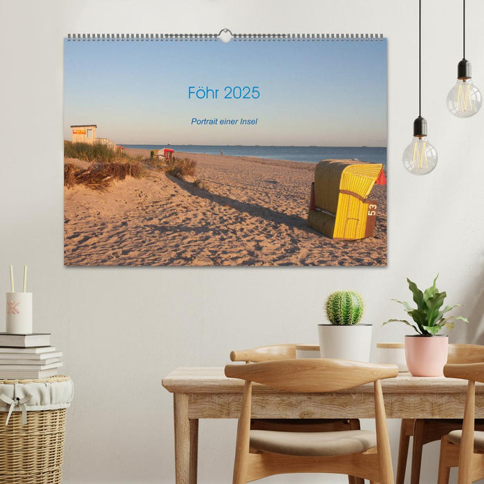 Föhr 2025. Porträt einer Insel (CALVENDO Wandkalender 2025)