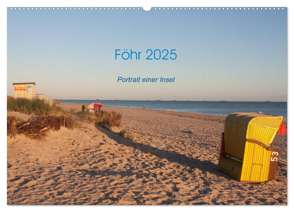 Föhr 2025. Porträt einer Insel (CALVENDO Wandkalender 2025)