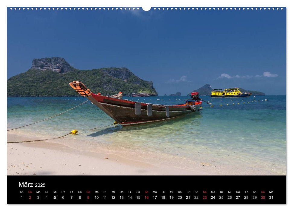 Koh Samui (CALVENDO Premium Wandkalender 2025)