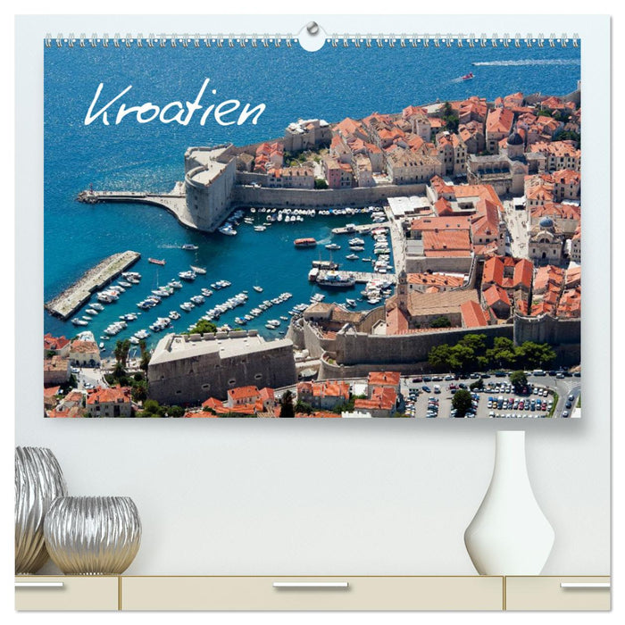 Kroatien (CALVENDO Premium Wandkalender 2025)